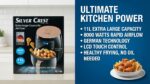 Sonik AIR FRYER With Heating Rotation - Image 2