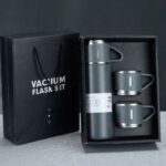 Stainless Steel Vacuum Flask With 3 Cups
