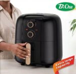 BiChu 10L Family Air Fryer, 1500W Oil-Less Electric Fryer with Timer & Temperature Control, Non-Stick Basket, 220V UK Plug, Easy Clean Healthy Cooker for Home Kitchen - Image 3