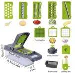 Multifunctional Vegetable Chopper, Shredder With Basket - Image 5