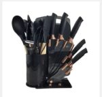19Sets Of Silicone Kitchenware With Knife Sets - Image 2