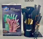 19Sets Of Silicone Kitchenware With Knife Sets